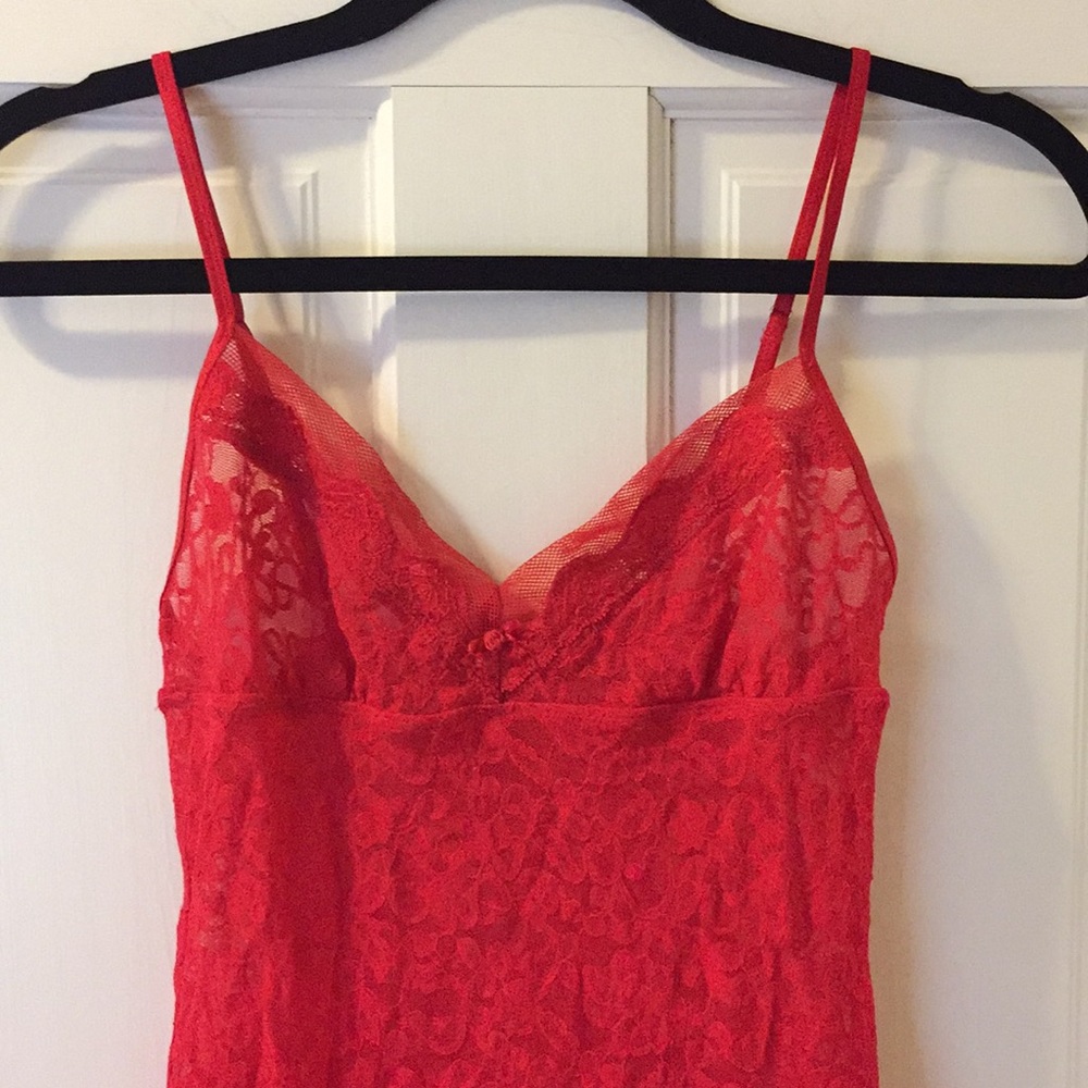 Victoria’s Secret lace babydoll.